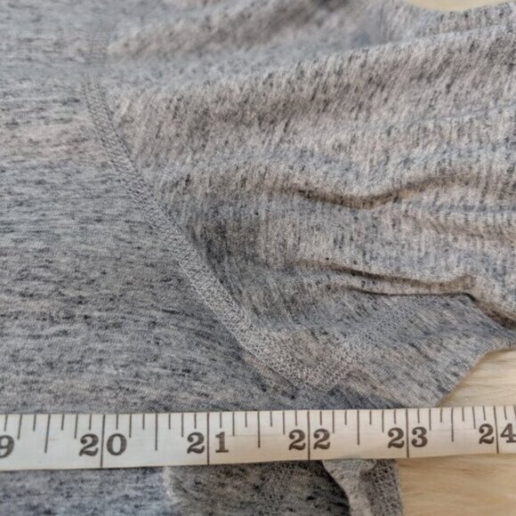 Reigning Champ Heathered Grey Long Sleeve T Shirt Men Size XL - Picture 4 of 7